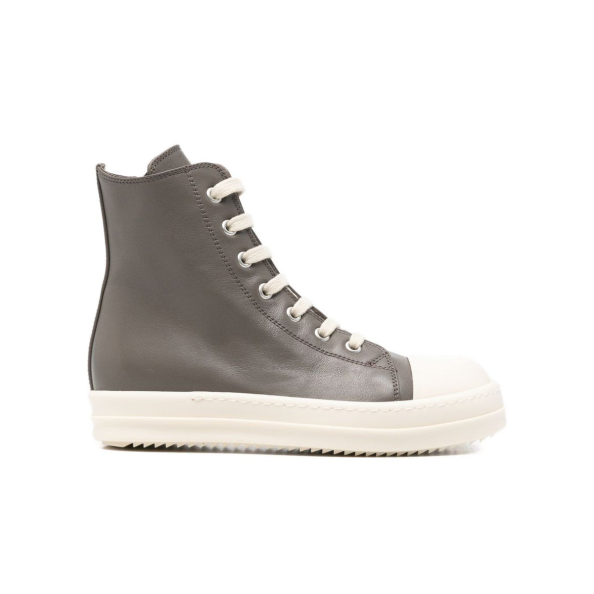 Sneakers per bambini Rick Owens Kids grigie con chiusura con lacci BG02F7895LMU 2811 RICK OWENS KIDS