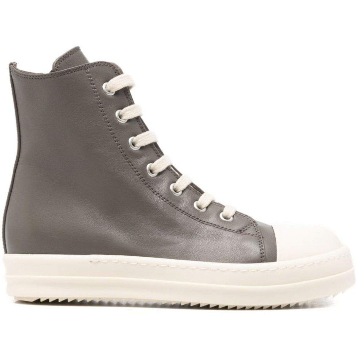 Sneakers per bambini Rick Owens Kids grigie con chiusura con lacci BG02F7895LMU 2811 RICK OWENS KIDS