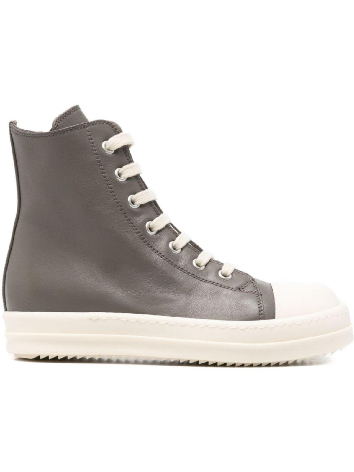 Sneakers per bambini Rick Owens Kids grigie con chiusura con lacci BG02F7895LMU 2811 RICK OWENS KIDS