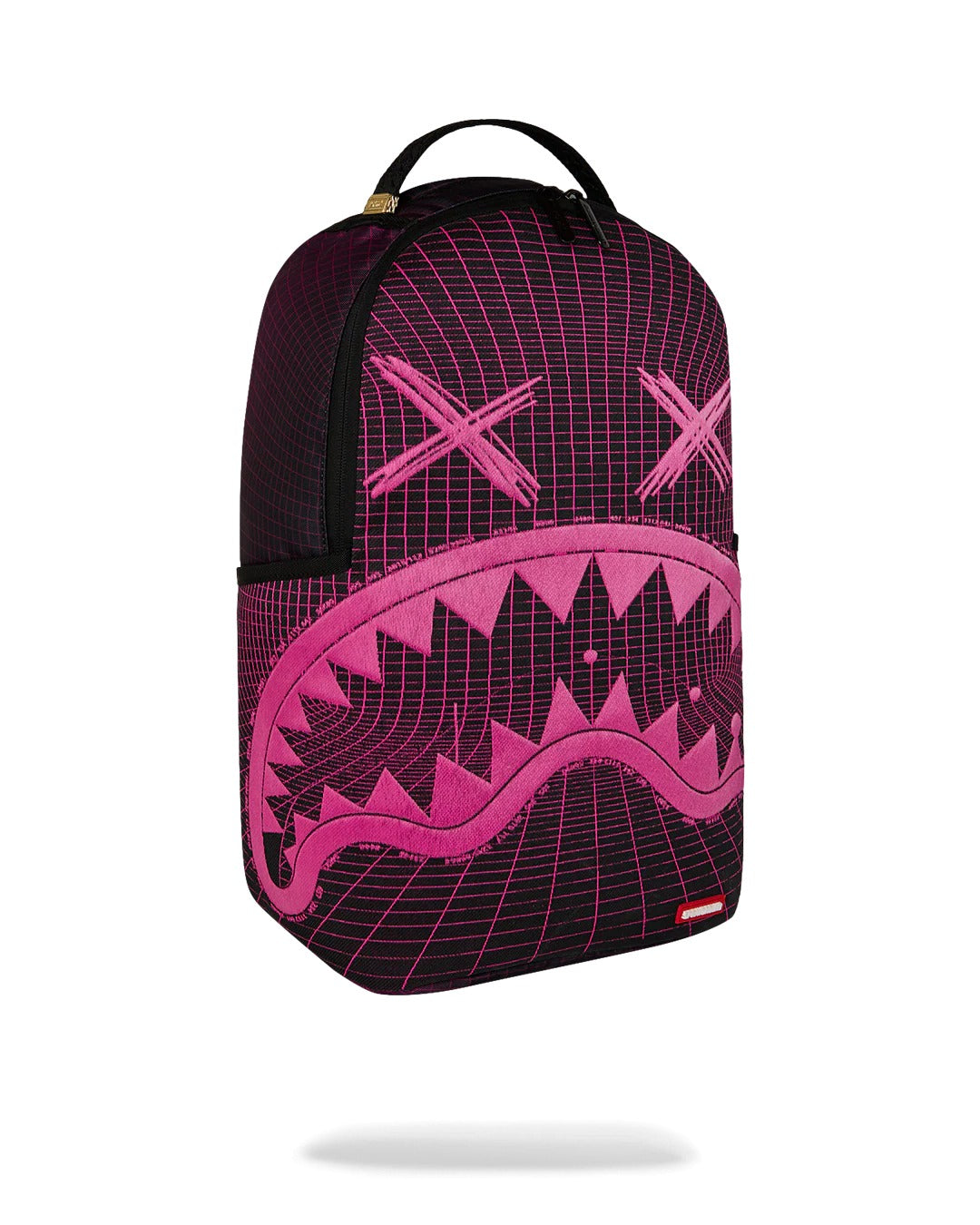 Zaino Vaporwave Fiber Optic per bambini Sprayground Kids rosa con scomparto separato per laptop in velluto 910B8377 NSZ SPRAYGROUND KIDS