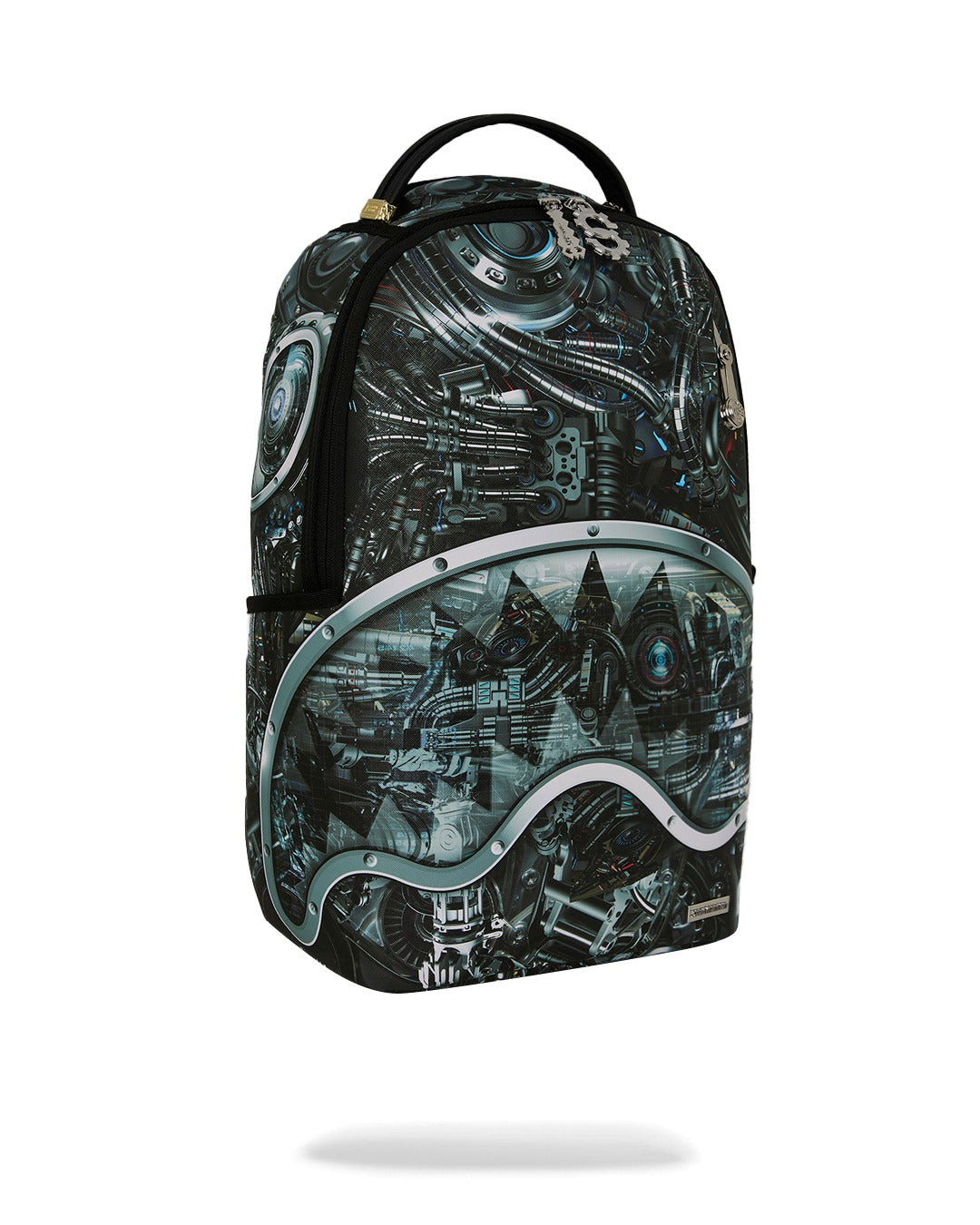 Zaino Full Cybershark per bambini Sprayground Kids grigio con stampa grafica all-over 910B8566 NSZ SPRAYGROUND KIDS