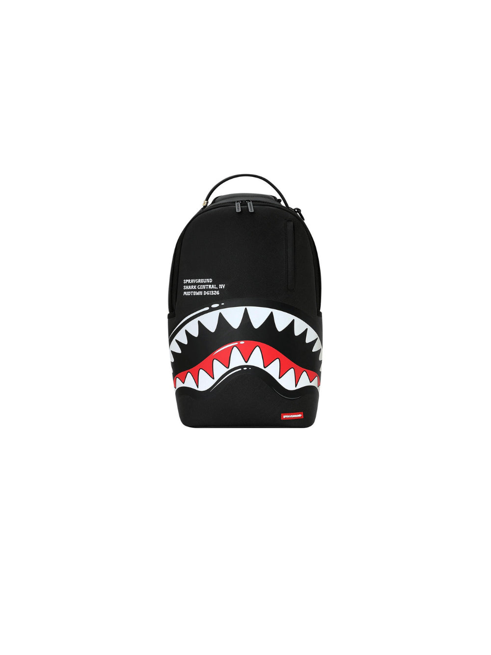 Zaino Shark Central Bubbly Back per bambini Sprayground Kids nero con Stampa Shark sul davanti 910B8727 NSZ SPRAYGROUND KIDS