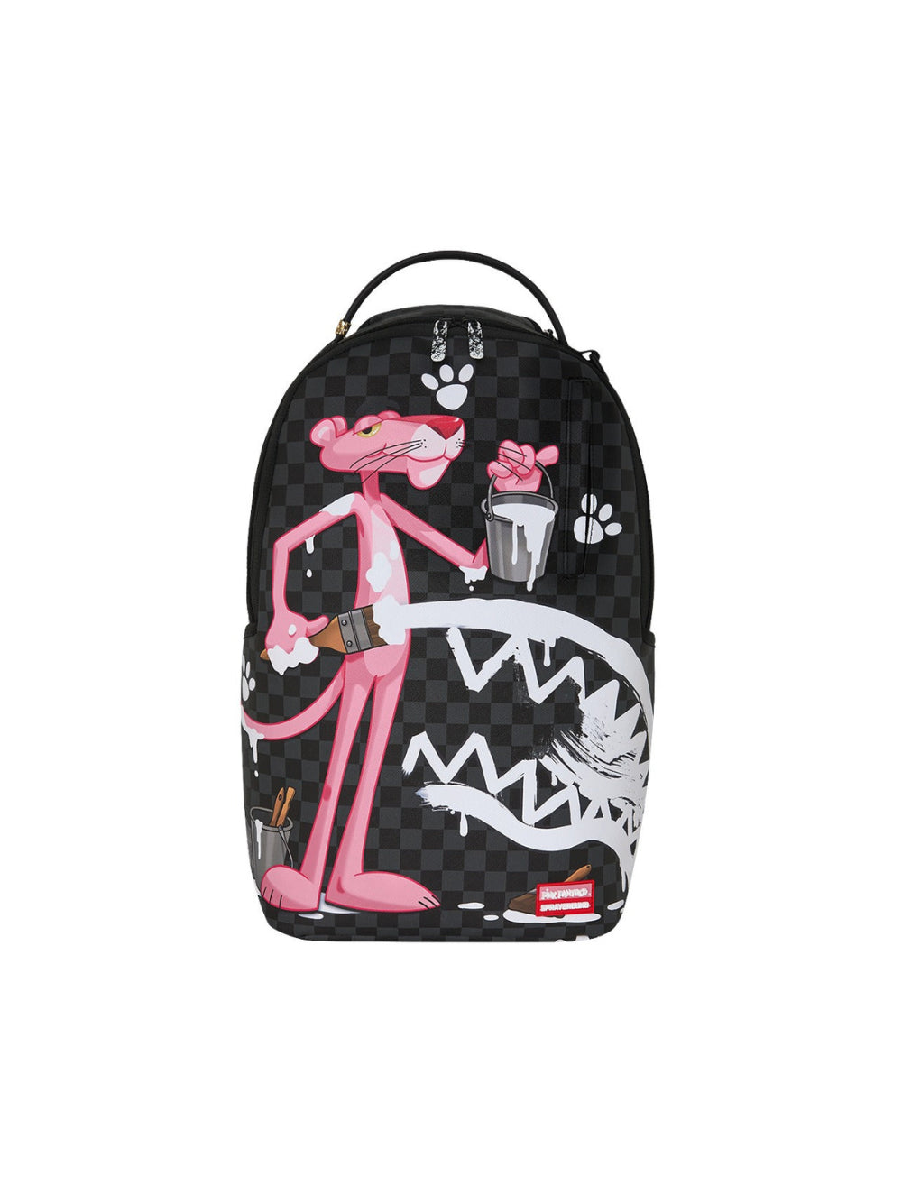 Zaino Pink Panther Painting per bambini Sprayground Kid multicolore con stampa Pantera Rosa 910B9031 NSZ SPRAYGROUND KIDS