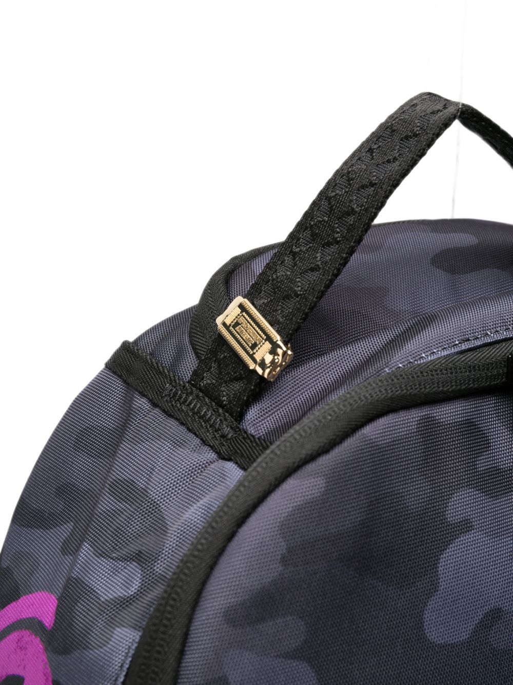 Zaino per bambini Sprayground Kids x Smurfs grigio con stampa camouflage 910B9117 NSZ SPRAYGROUND KIDS