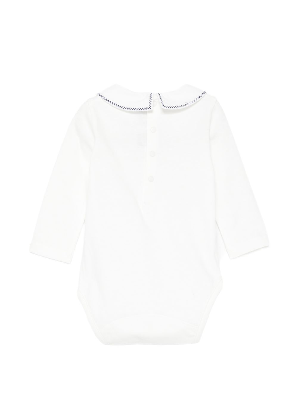 Tutina per neonato Tartine & Chocolat bianca con colletto ricamato CD11011 13 TArtine & Chocolat KIDS