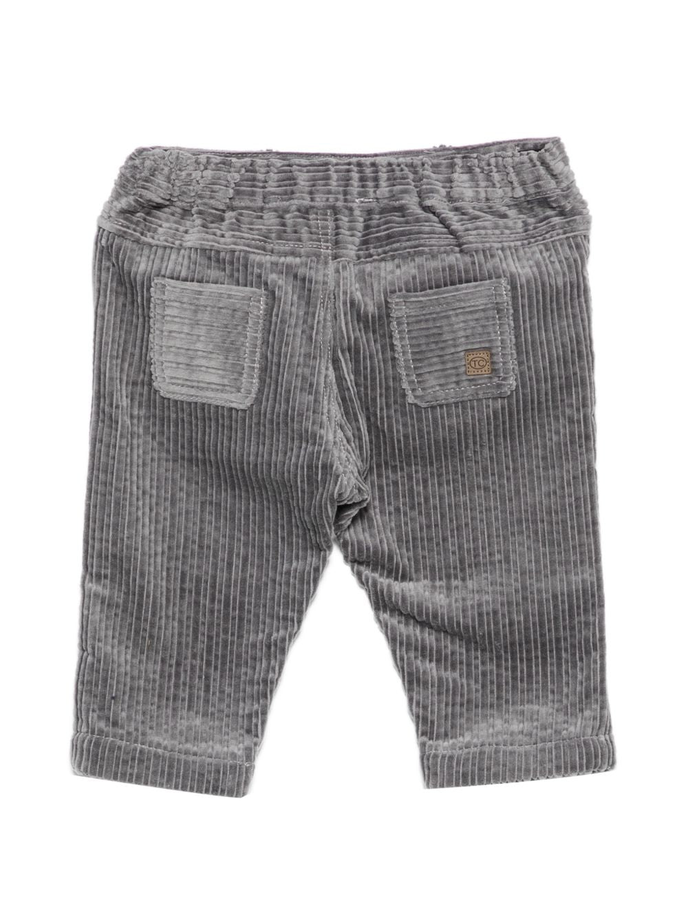 Pantaloni per neonato Tartine Et Chocolat grigio in velluto a coste CD22041 22 TArtine & Chocolat KIDS