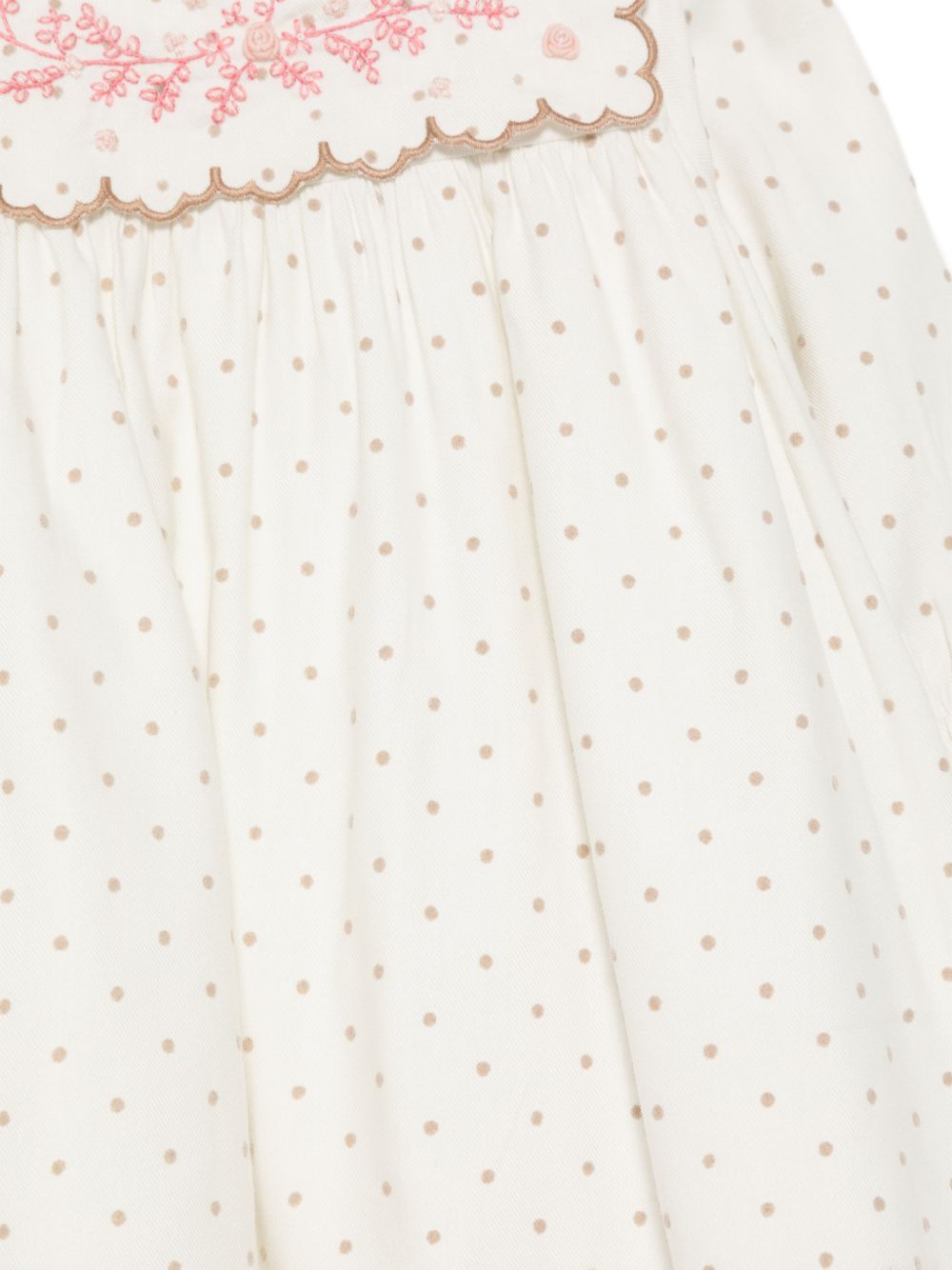 Abito midi per neonata Tartine Et Chocolat bianco con motivo a pois CD30041 13 TArtine & Chocolat KIDS