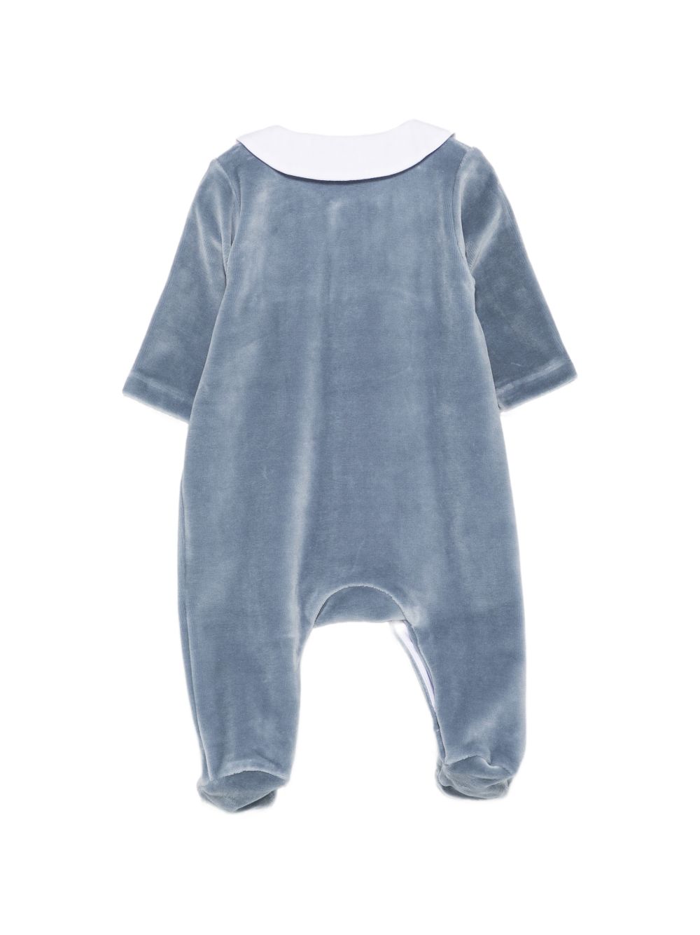 Tutina per neonato Tartine Et Chocolat Kids blu con finitura vellutata CD54140 47 TArtine & Chocolat KIDS