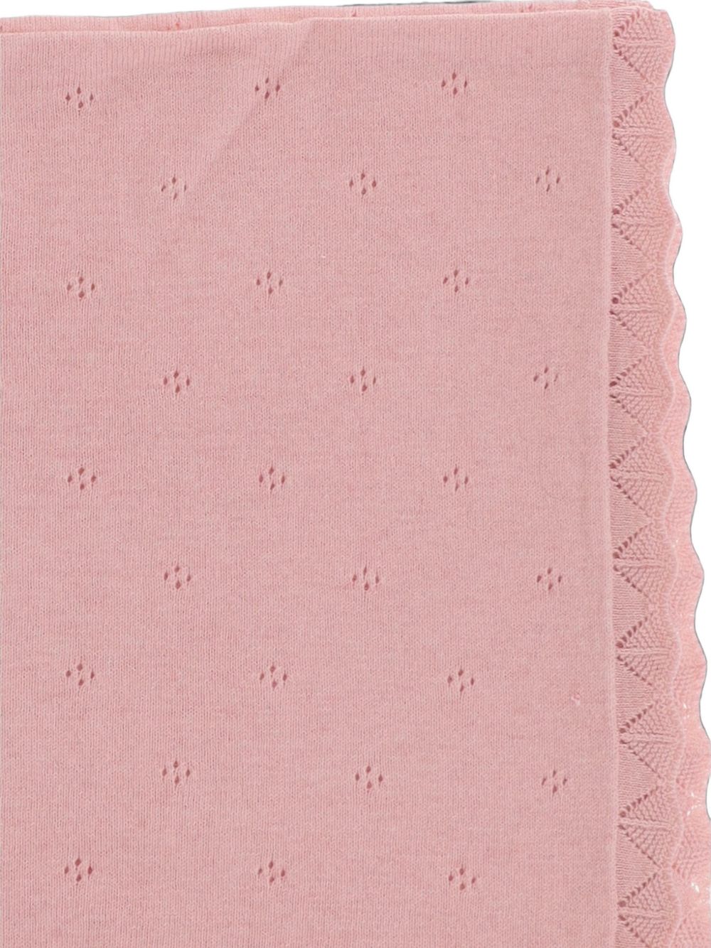 Coperta per neonata Tartine Et Chocolat Kids rosa con orlo a smerlo CD74000 32 TArtine & Chocolat KIDS