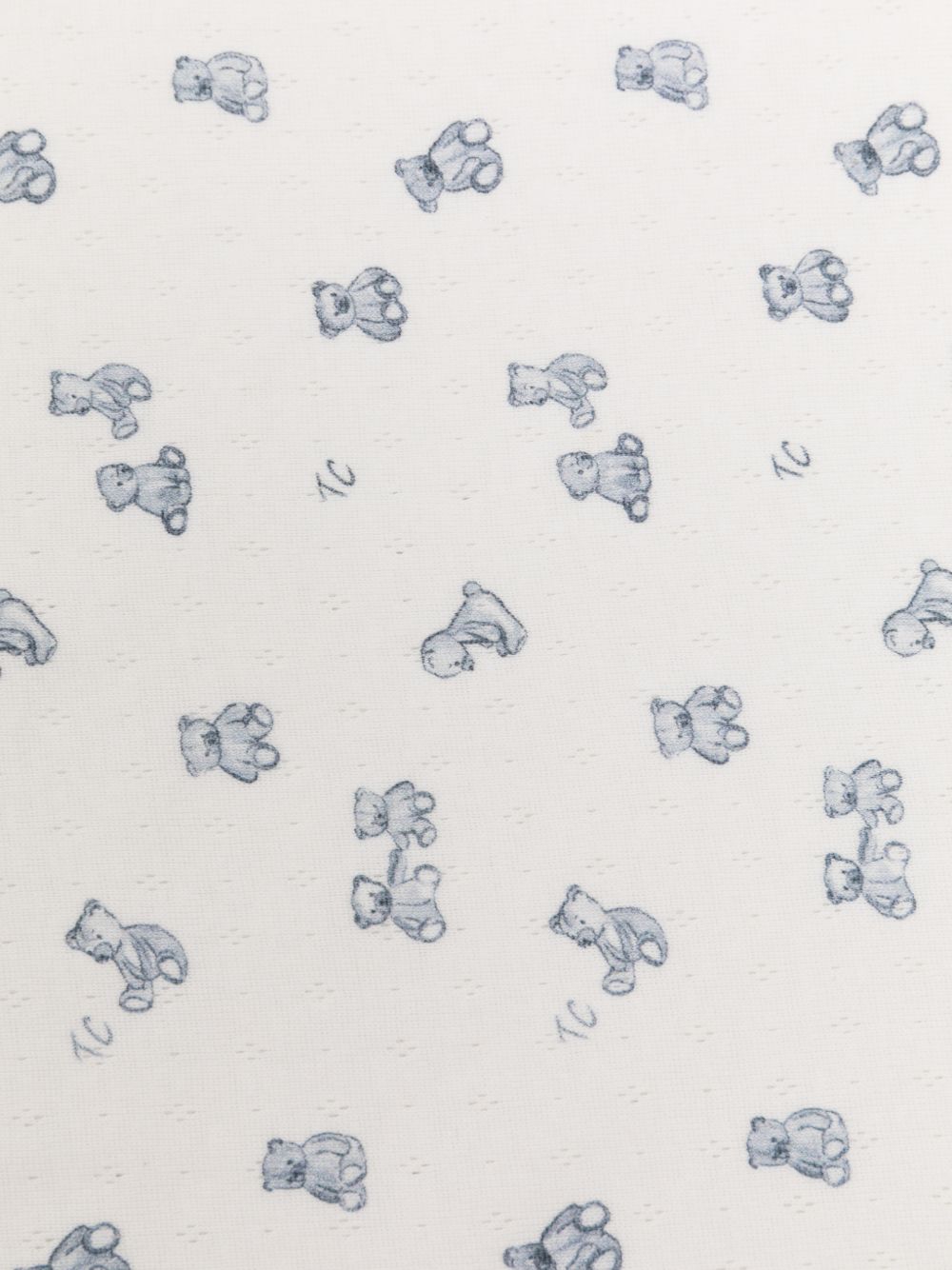 Coperta per neonati Tartine Et Chocolat Kids bianca con stampa orsetti all-over CD74020 20 TArtine & Chocolat KIDS