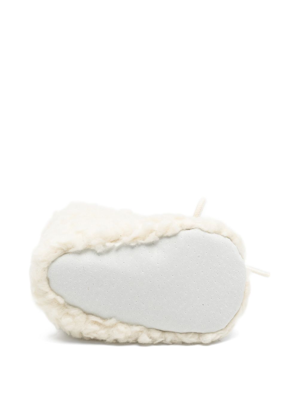 Scarpe primi passi per neonati Tartine Et Chocolat Kids bianche con finitura in shearling CD80010 13 TArtine & Chocolat KIDS