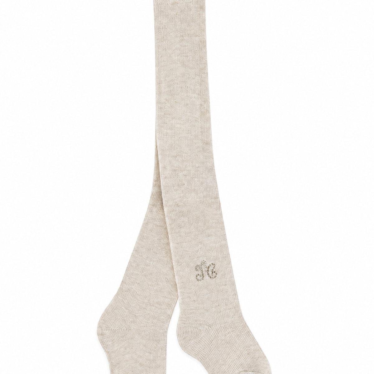 Collant per neonataTartine & Chocolat Kids beige con logo ricamato CD94011 13 TArtine & Chocolat KIDS