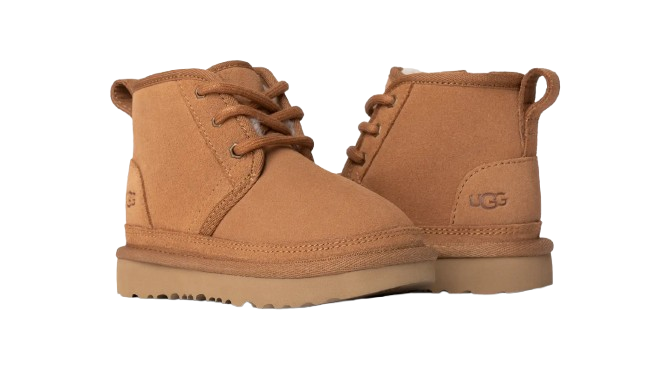 Stivali Neumel II per bambini UGG Kids marrone con cerniera laterale 1017320T CHE UGG KIDS