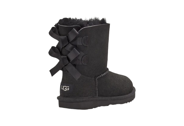 Stivali per bambina Ugg Kids neri con design senza aperture 1017394K BLK UGG KIDS