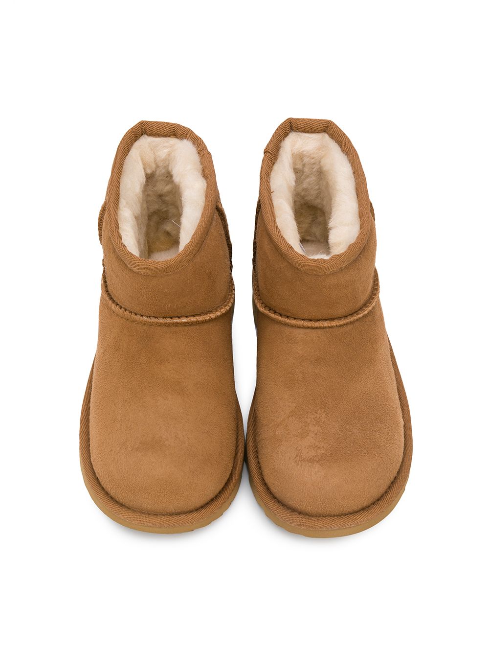 Stivali Classic II mini per bambina UGG Kids marrone con fodera in shearling 1017715K CHE UGG KIDS