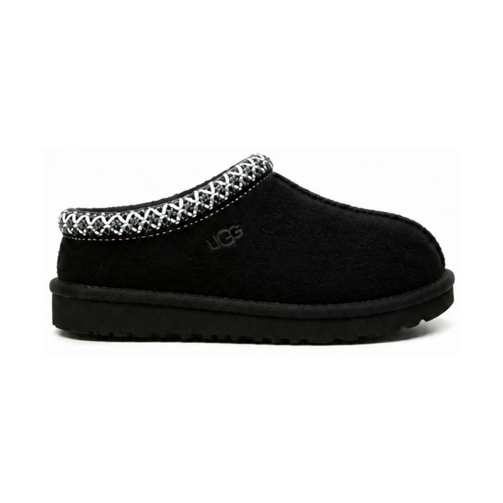 Ciabatte Tasman per bambina UGG Kids nere con cuciture a contrasto 1019066K BLK UGG KIDS