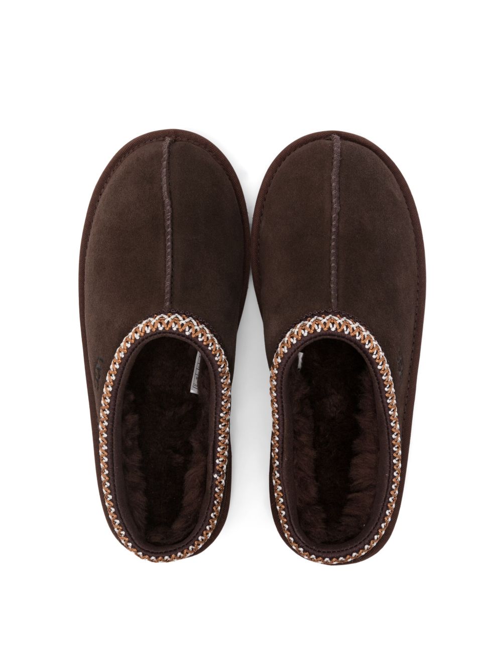 Ciabbatte Tasman II per bambina Ugg Kids marrone con dettaglio intrecciato 1019066K DDC UGG KIDS
