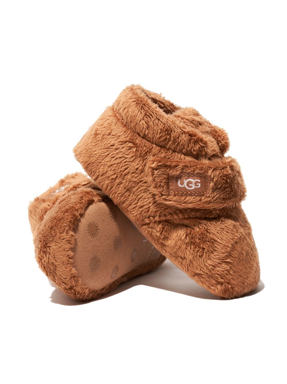 Scarpe primi passi Bixbee per neonati Ugg Kids marroni con finitura in shearling 1103497I CHE UGG KIDS