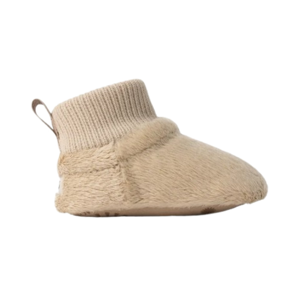 Stivaletti per neonati UGG Kids beige con dettaglio in pelliccia sintetica 1157639I MDSD UGG KIDS
