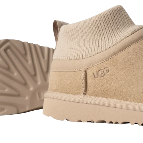 Stivaletti Classic Ultra Mini Stretch Cuff per bambini Ugg Kids beige con gambale in tessuto 1157702T MDSD UGG KIDS