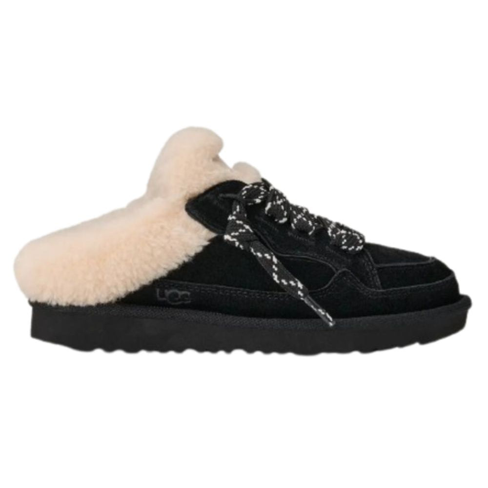 Ciabatte Lowmel Mule Trainer per bambina Ugg Kids nere con fodera in shearling 1180201K BLK UGG KIDS