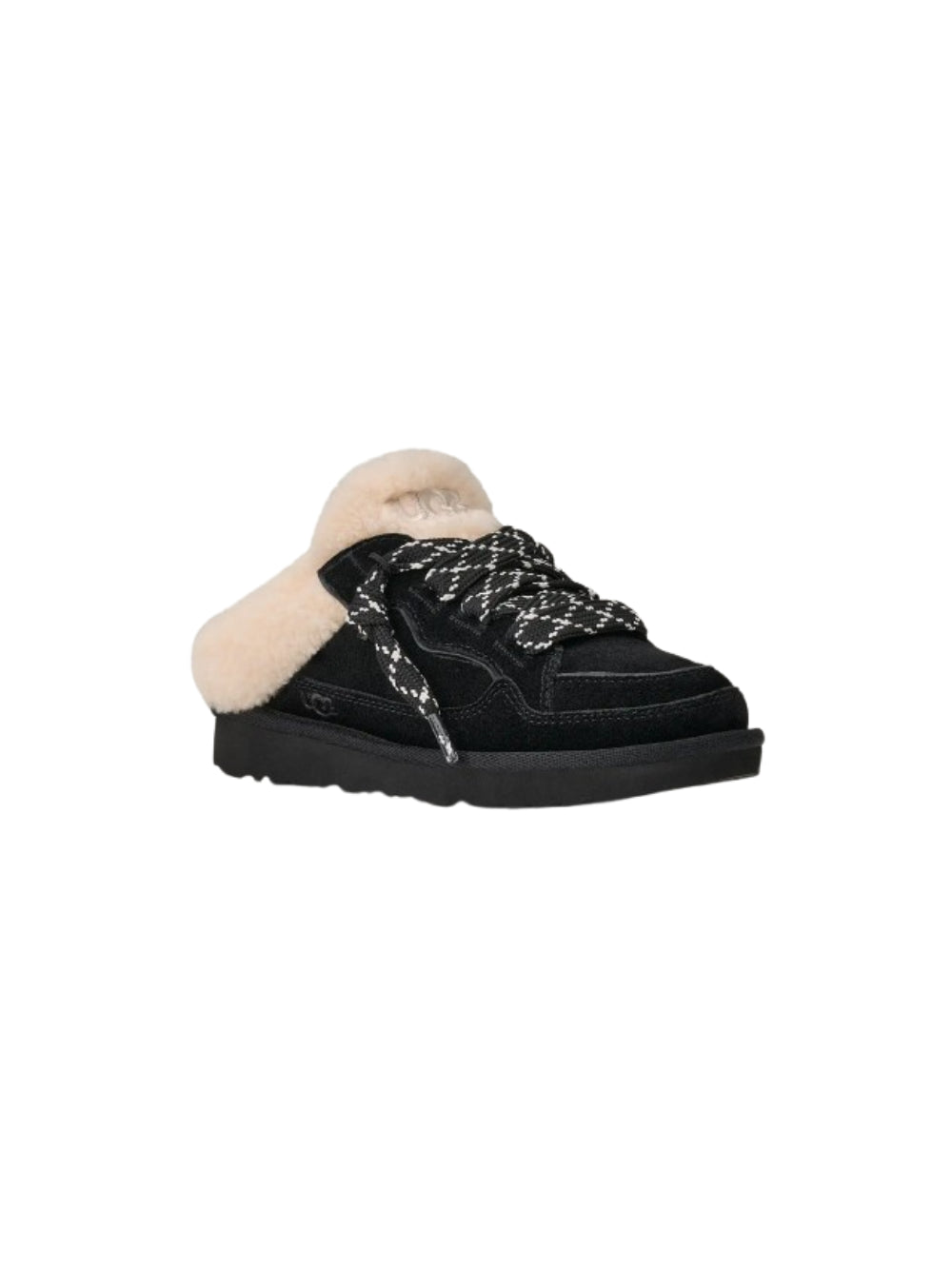 Ciabatte Lowmel Mule Trainer per bambina Ugg Kids nere con fodera in shearling 1180201K BLK UGG KIDS