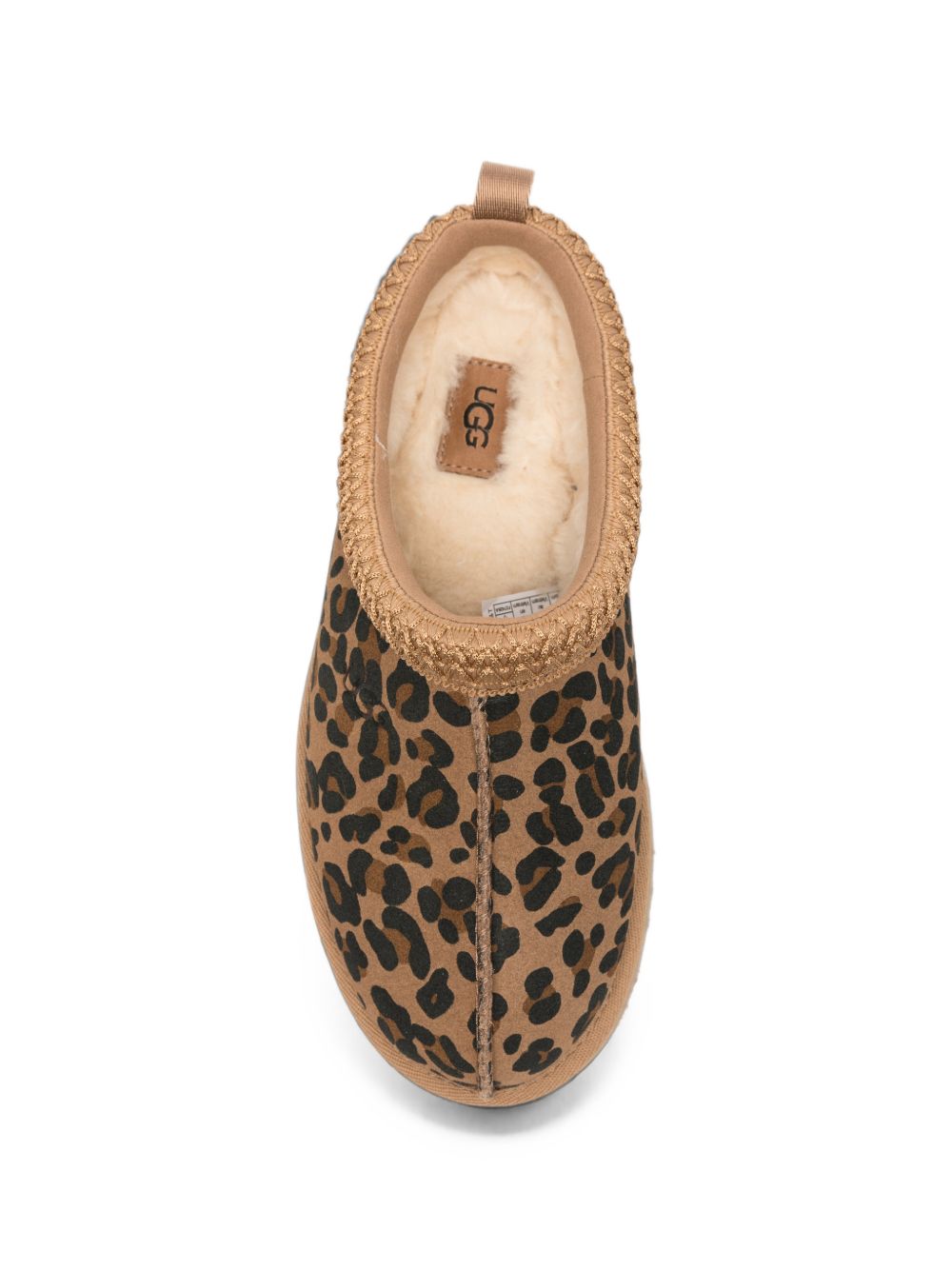Ciabatte per bambina UGG Kids animalier con ricamo 1183570K TAN UGG KIDS