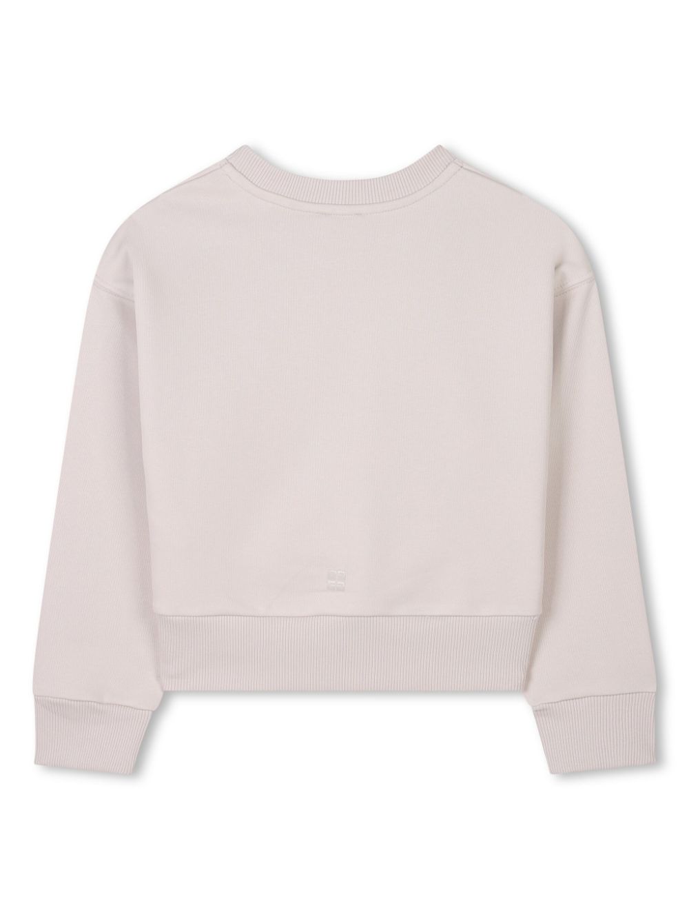 Felpa con stampa per bambino Givenchy Kids bianco con stampa logo sul davanti H30773 184 GIVENCHY KIDS
