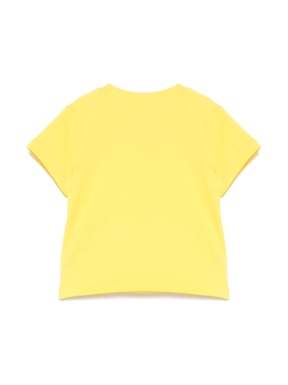 T-shirt per neonati Moschino Kids giallo con stampa Teddy Bear MUM04CLAA02 50577 MOSCHINO KIDS