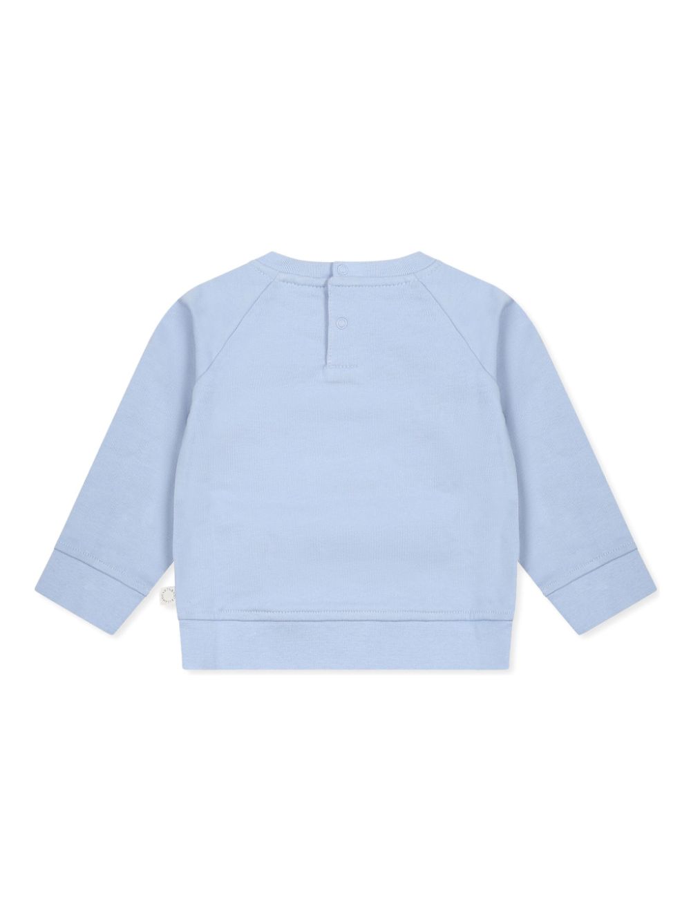 Felpa con stampa grafica per neonato Stella McCartney Kids azzurro con girocollo TW4020 Z0499 652 STELLA McCARTNEY KIDS