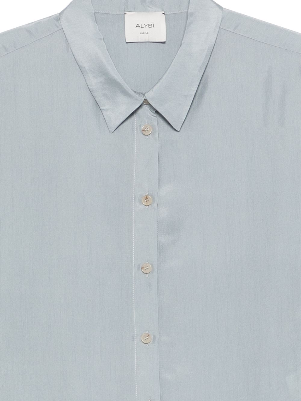 Camicia per donna Alysi azzurra con colletto classico 116219 P6003 CIE ALYSI