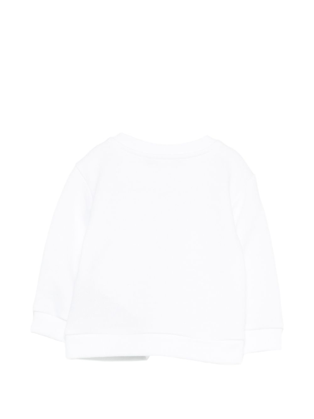 Felpa per neonato Balmain Kids bianca con bottoni BY4540 Z3183 100CE BALMAIN KIDS