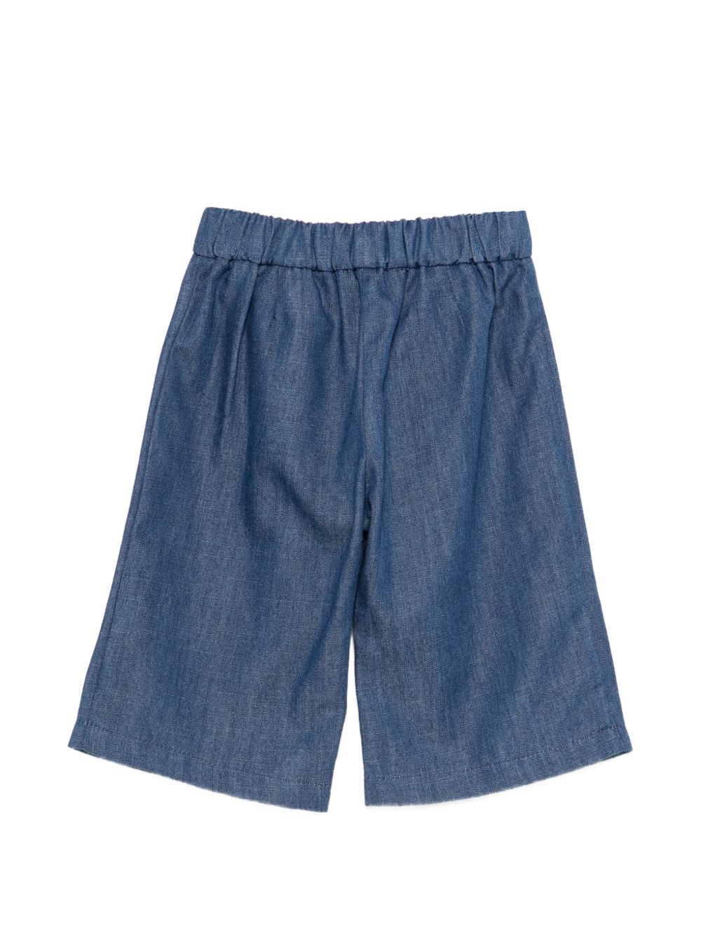 Pantaloni per neonato Balmain Kids blu con vita elasticizzata BY6080 P0588 625 BALMAIN KIDS