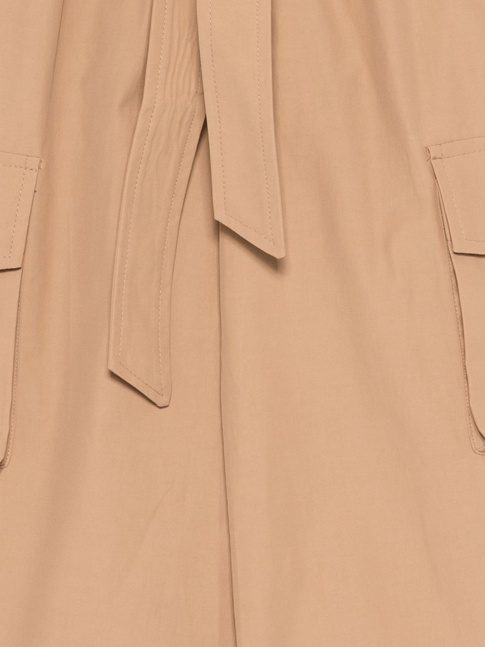 Pantaloni per bambina Balmain Kids marrone con cinta BY6B90 B0094 116 BALMAIN KIDS