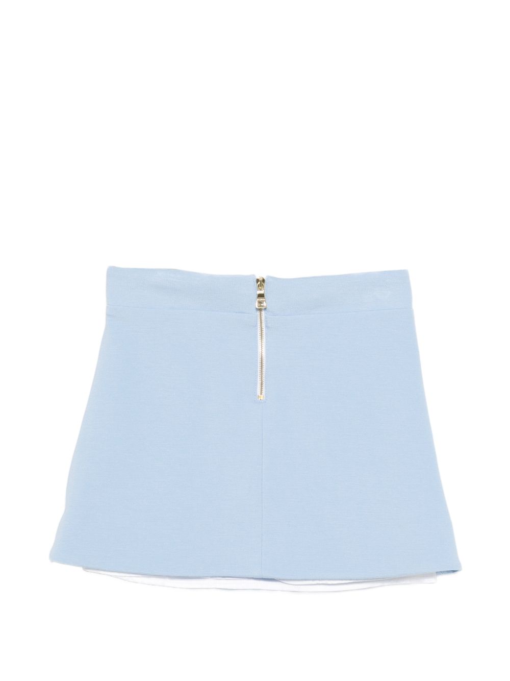 Gonna per bambina Balmain Kids azzurra con dettagli bottoni BY7A71 J0371 652 BALMAIN KIDS