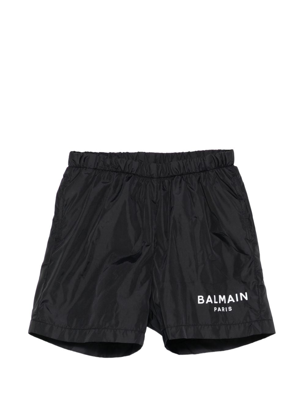 Costume da bagno per bambino Balmain Kids nero con logo sul davanti BYCP59 Z3781 930BC BALMAIN KIDS