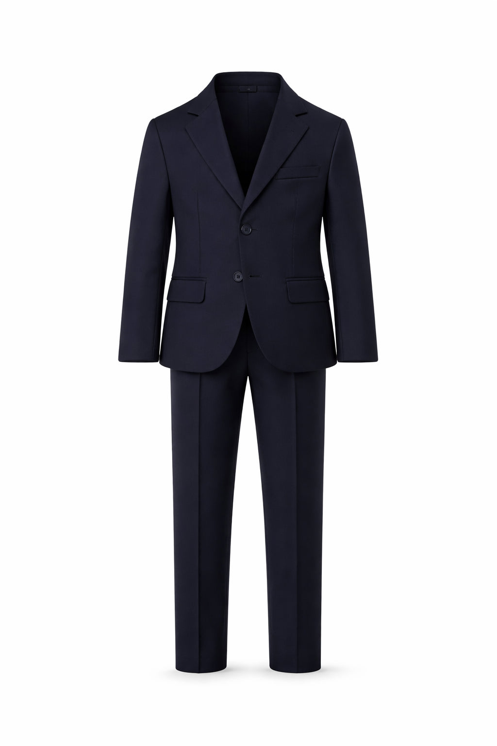 Abito da bambino Boss Kids blu navy con revers classici J52684 862 BOSS KIDS