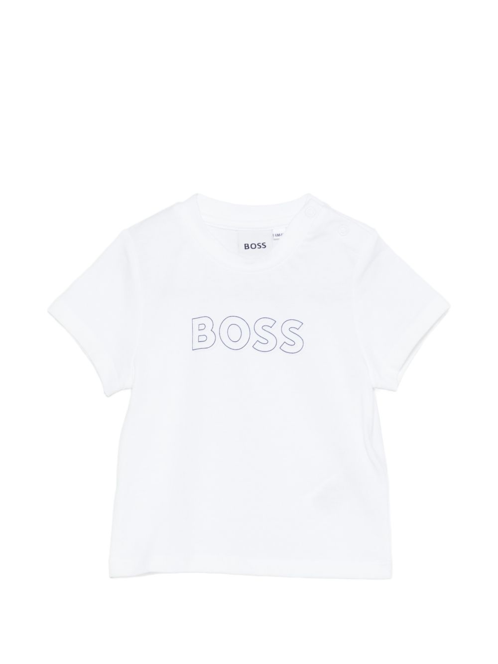 Tuta sportiva per neonato BOSS Kids azzurro con inserti J53049 771 BOSS KIDS