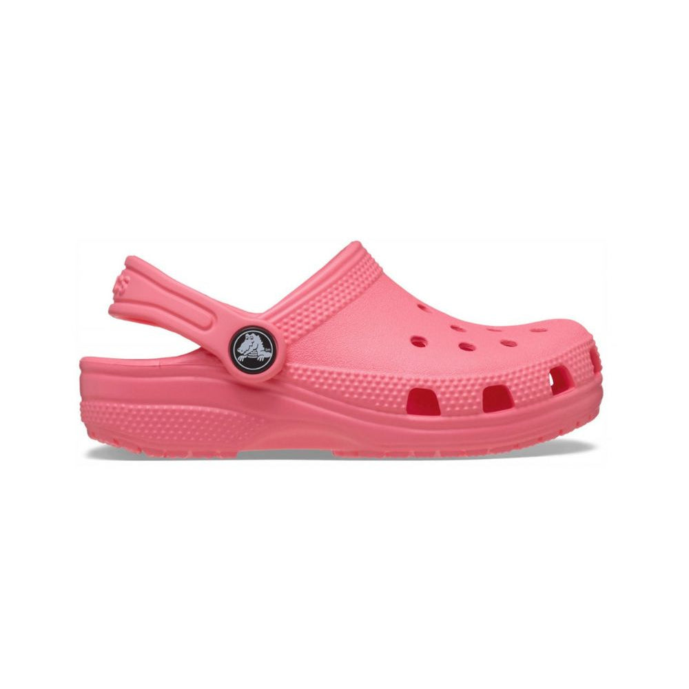 Ciabatte Classic K per bambina Crocs Kids rosa con design traforato 206991 GUAV CROCS KIDS