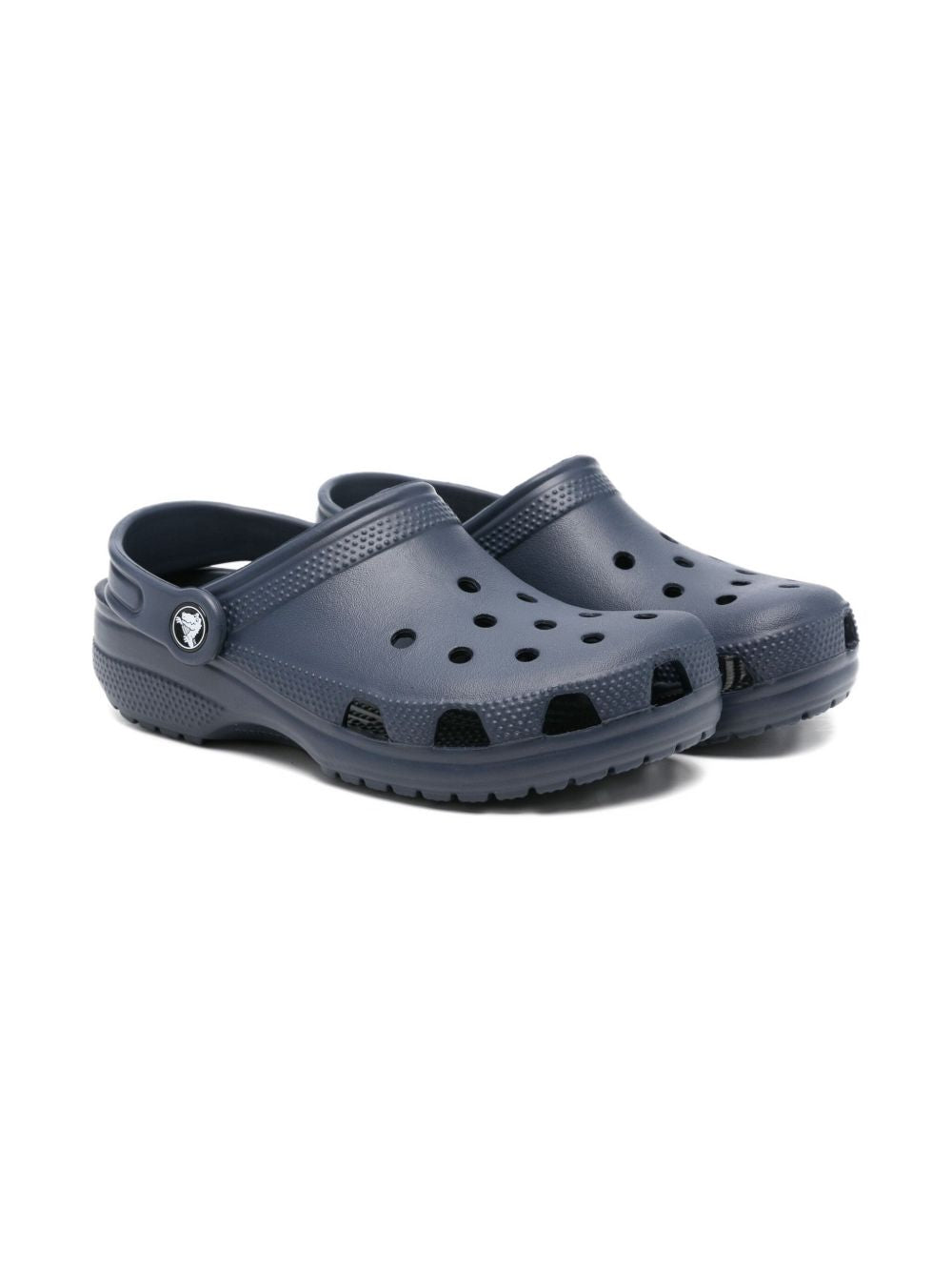 Clogs Classic per bambino Crocs Kids blu con design traforato 206991 NAVY CROCS KIDS