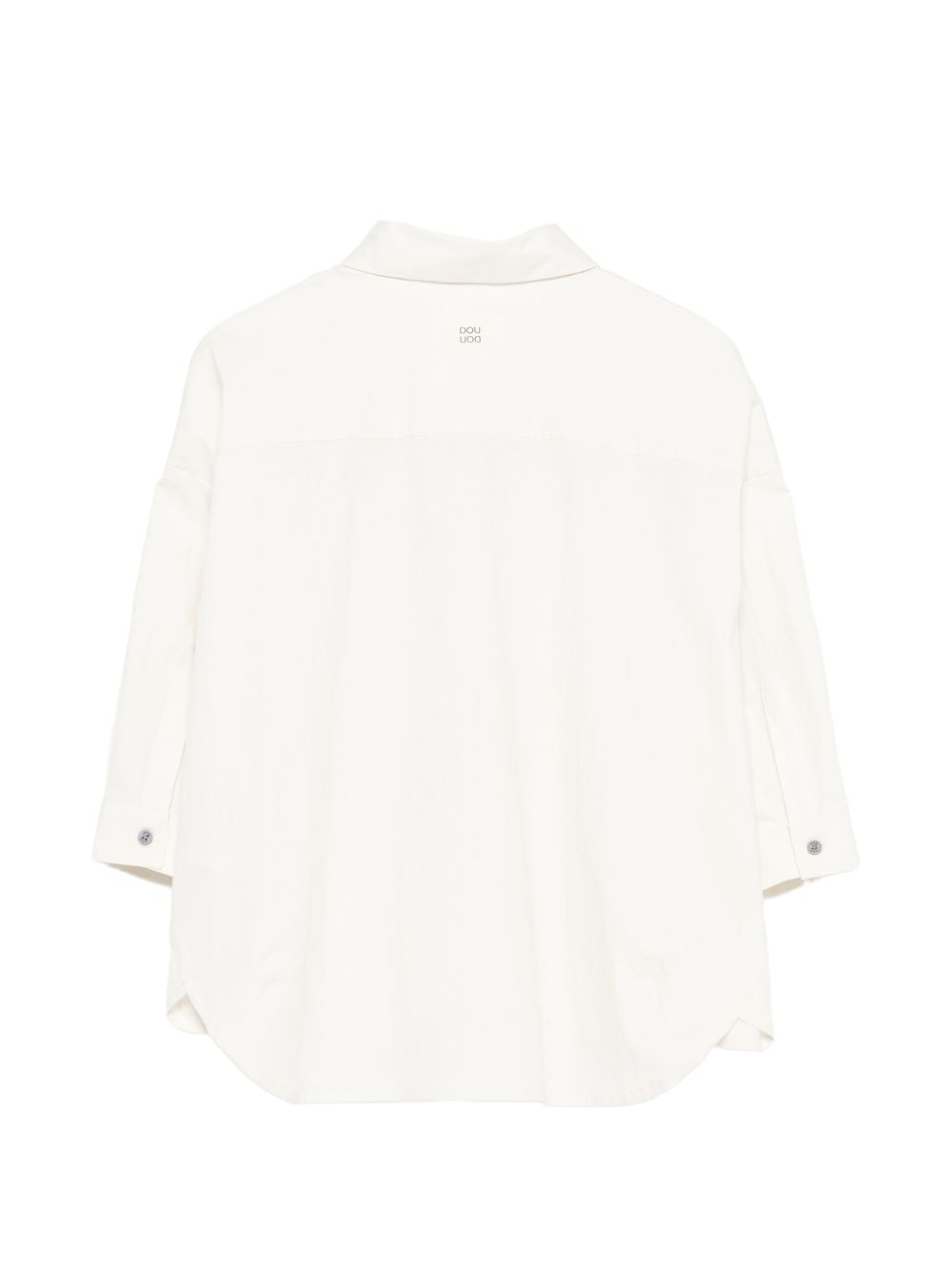 Camicia per bambina Douuod Kids bianca con colletto DY5A90 P0589 101 DOUUOD KIDS