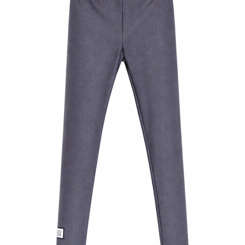 Leggins per bambina Douuod Kids grigio con vita elasticizzata DY6A20 J0331 917 DOUUOD KIDS