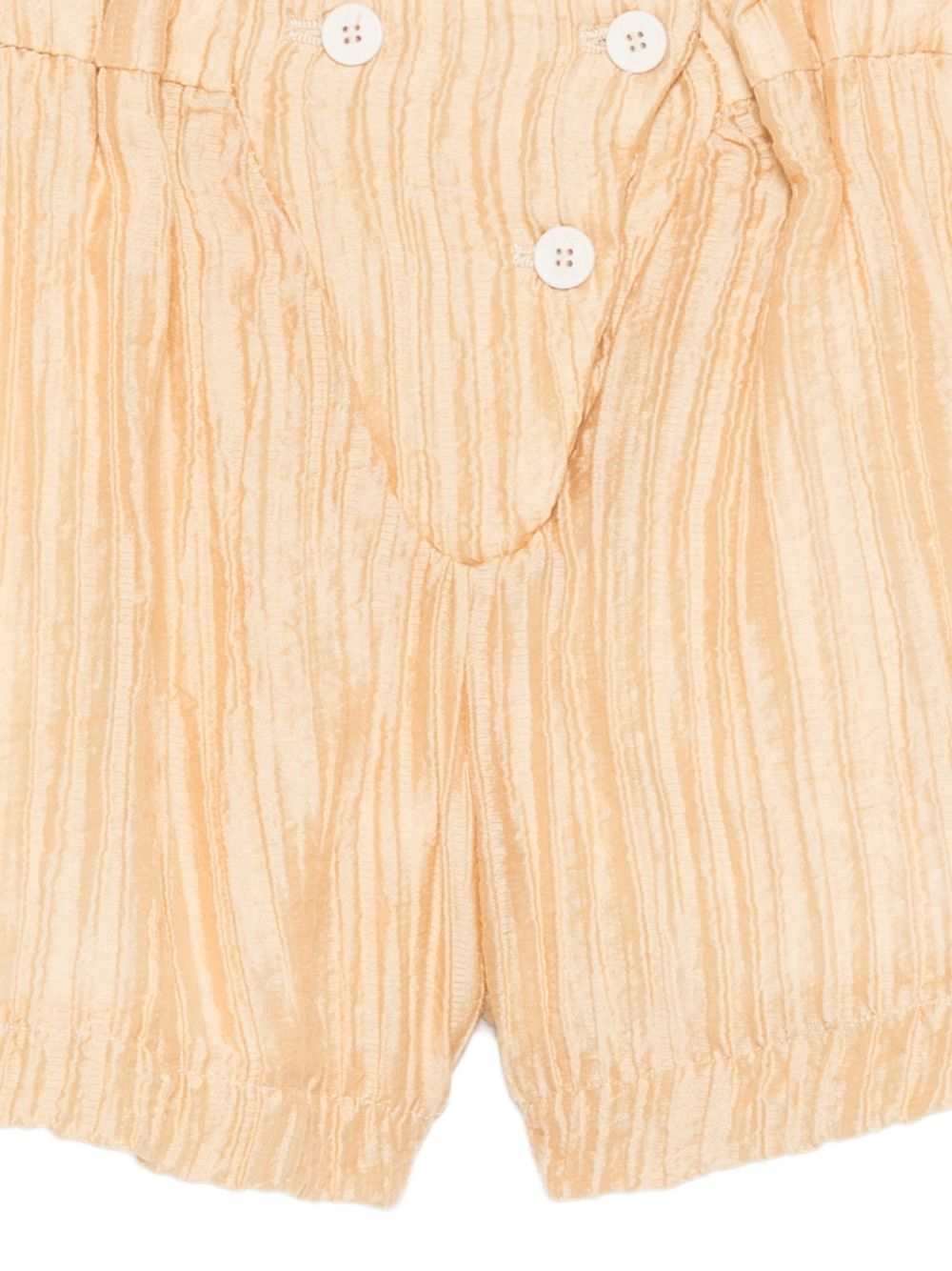 Shorts per bambina Douuod Kids toni neutri con cintura elasticizzata DY6A39 M0079 239 DOUUOD KIDS