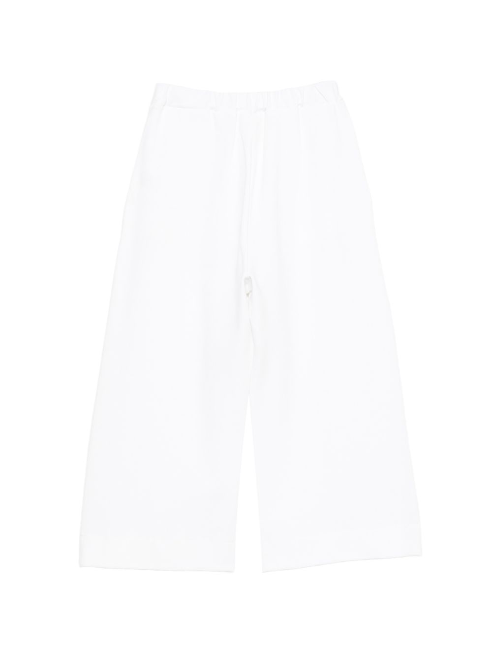 Pantaloni per bambina Douuod Kids bianchi con gamba larga DY6A80 J0371 100 DOUUOD KIDS