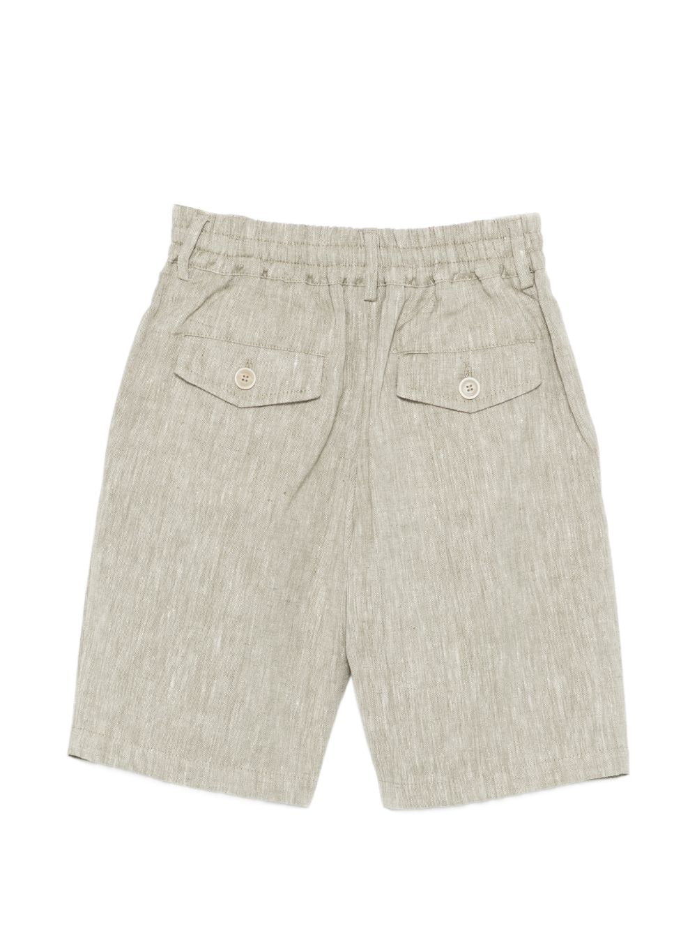 Shorts per bambino Eleventy Kids verdi con vita elasticizzata EY6P19 I0316 724 ELEVENTY KIDS