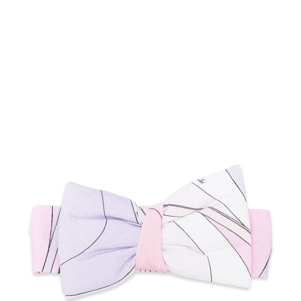 Cerchietto per neonata Emillio Pucci Junior lilla con dettaglio fiocco PY0024 Z3688 508LI EMILIO PUCCI KIDS