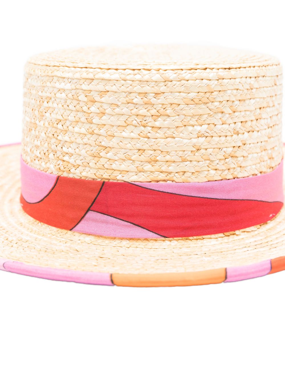 Cappello per bambina Emilio Pucci Junior beige con decorazione a fantasia PY0A67 Z2963 111RS EMILIO PUCCI KIDS