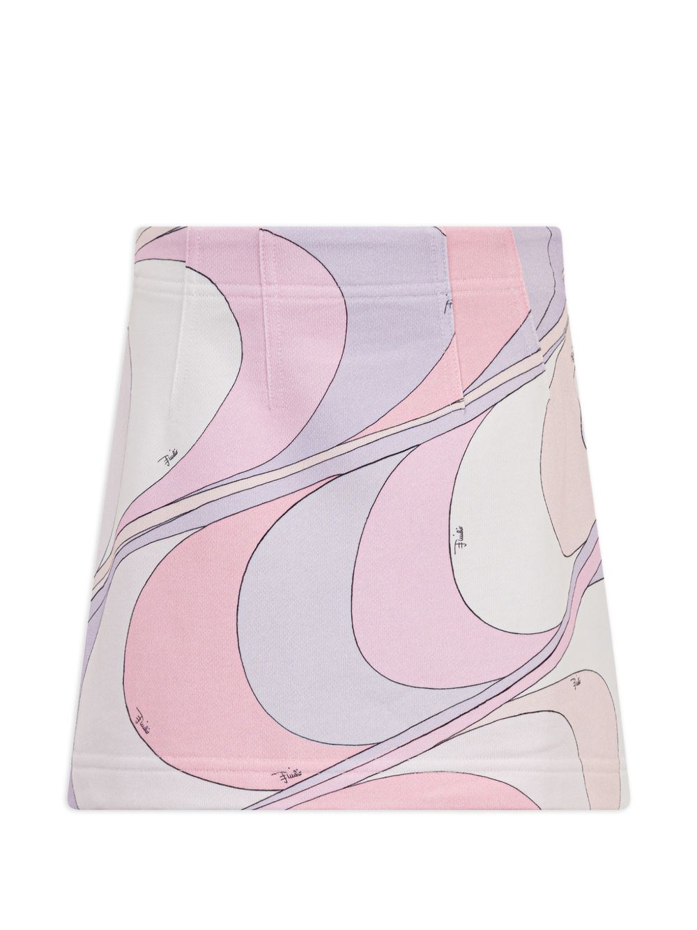 Gonna per bambina Emilio Pucci Junior multicolore con stampa astratta PY7A31 Z3692 508LI EMILIO PUCCI KIDS