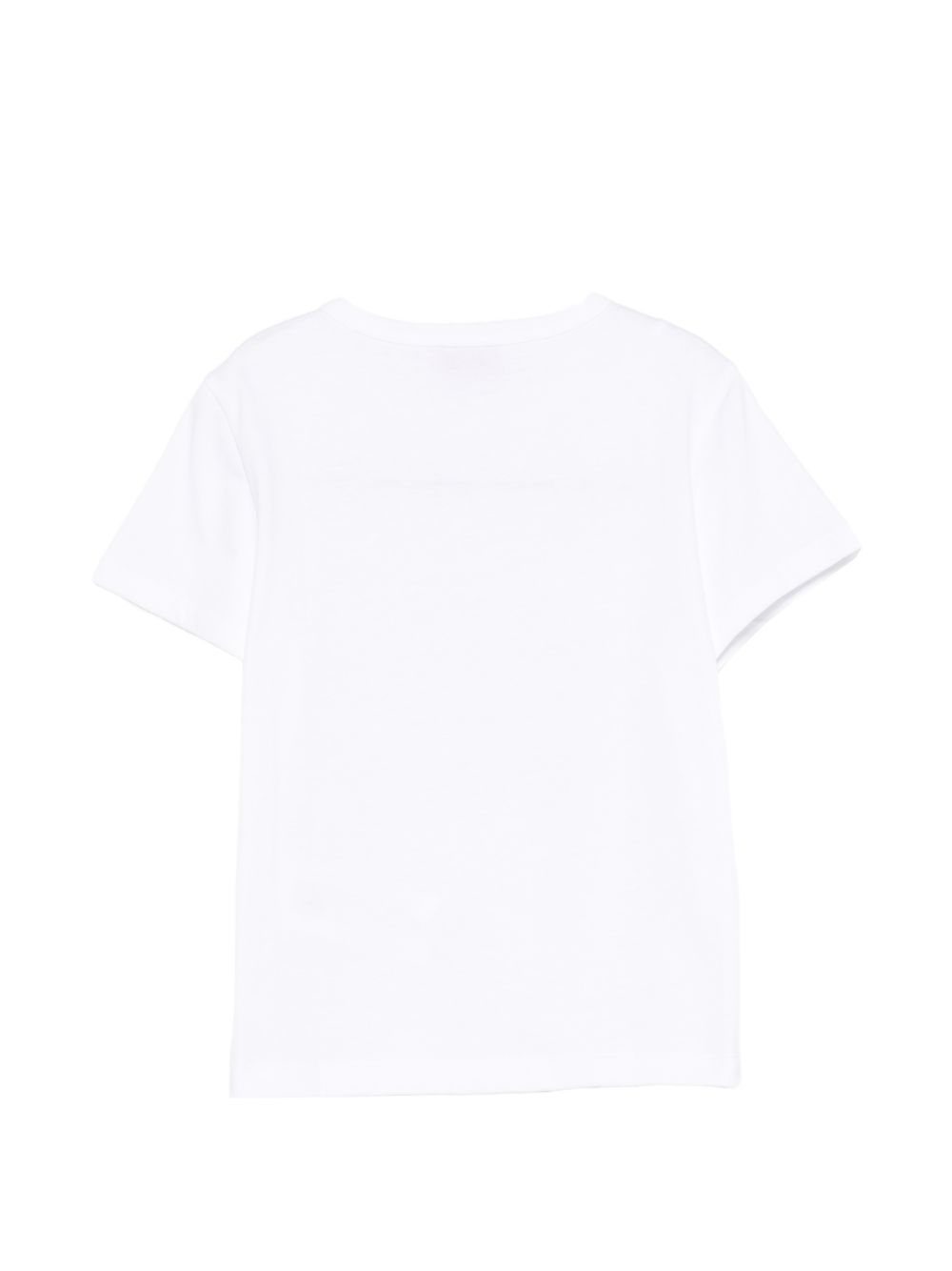 T-shirt per bambina Emilio Pucci Junior bianca con stampa grafica PY8A01 Z3672 100FU EMILIO PUCCI KIDS