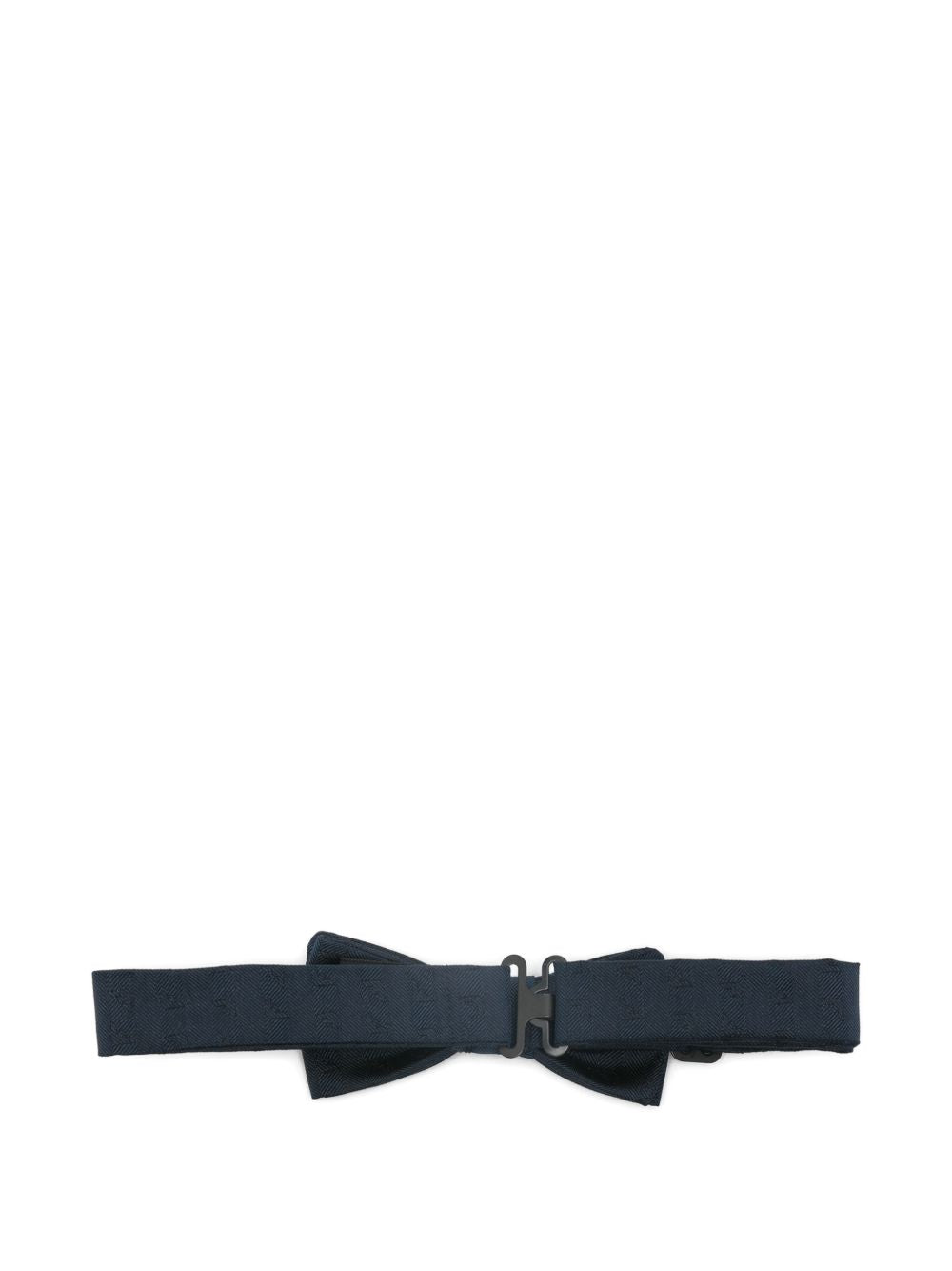 Papillon per bambino Emporio Armani Kids blu con motivo jacquard con aquila all-over EB000846 AF23748 FB068 EMPORIO ARMANI KIDS